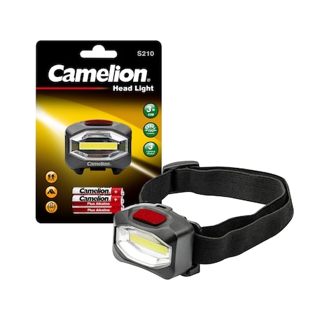 Camelion S210 Head Lamp Blister Pack of 1 S210-3LR03DB